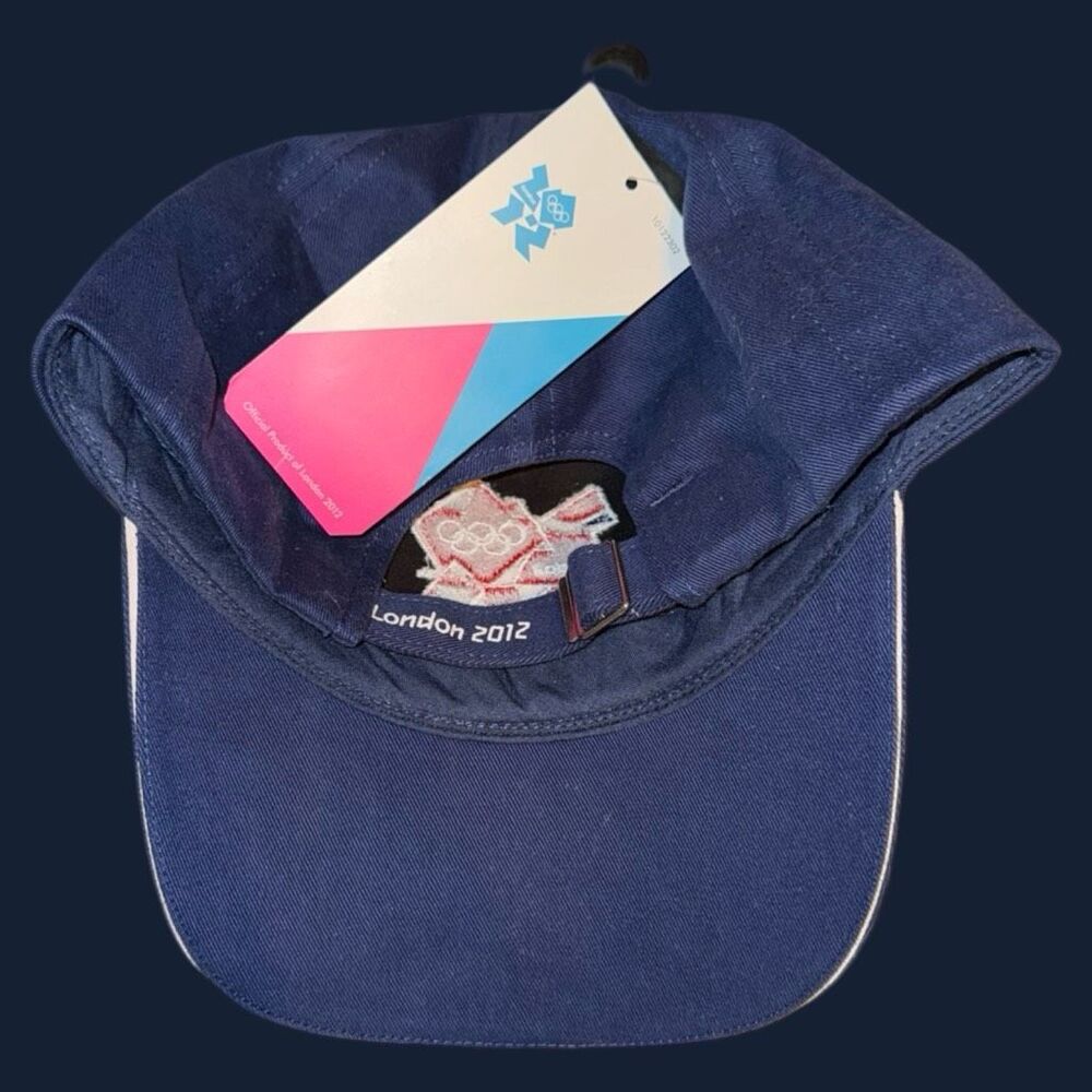 NWT Adidas Olympics London 2012 Hat Adult Adjustable Back Cotton Sports Cap - Picture 5 of 7